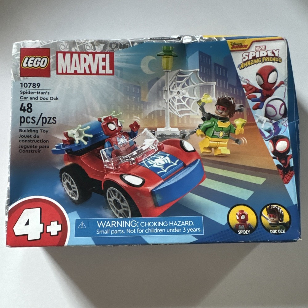 LEGO Marvel 10789 Spider-Man's Car And Doc Ock - NEW - FACTORY SEALED - RETIRED